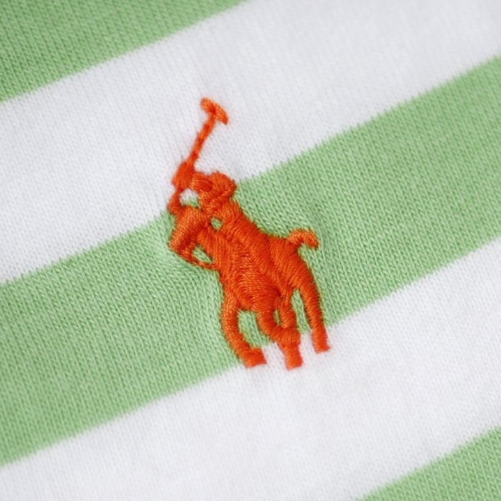 POLO RALPH LAUREN BOYS STRIPED COTTON JERSEY POCKET TEE