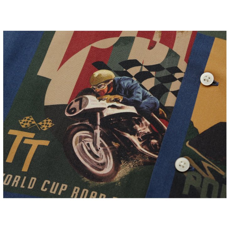 POLO RALPH LAUREN CLASSIC FIT PRINT CAMP SHIRT