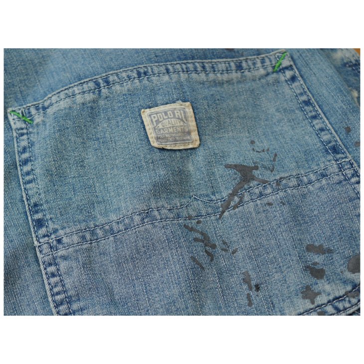 POLO RALPH LAUREN 16.5CM RELAXED FIT CUT-OFF DENIM SHORT
