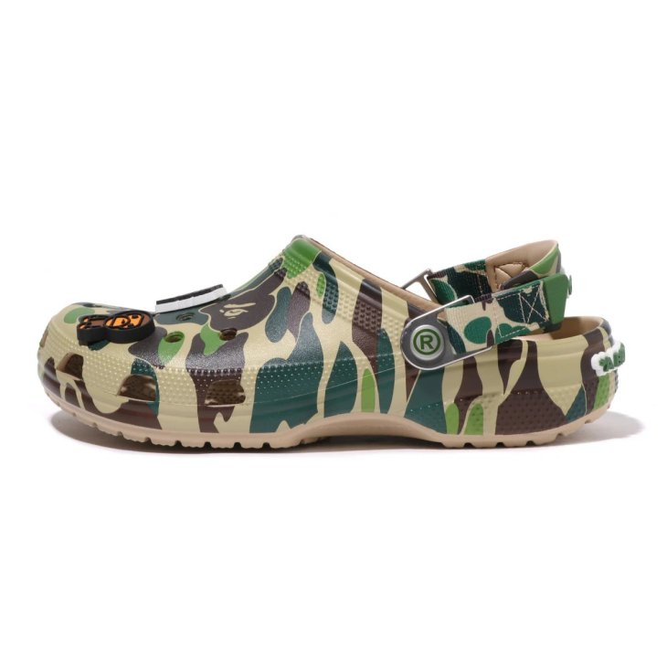 BAPE X CROCS CLASSIC CLOG