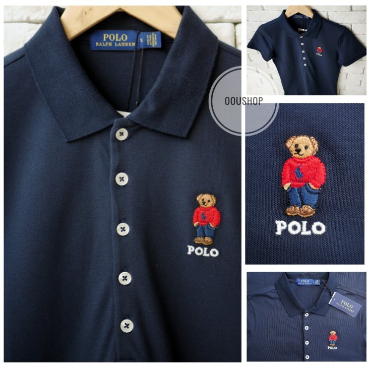 POLO RALPH LAUREN POLO BEAR SLIM FIT POLO SHIRT