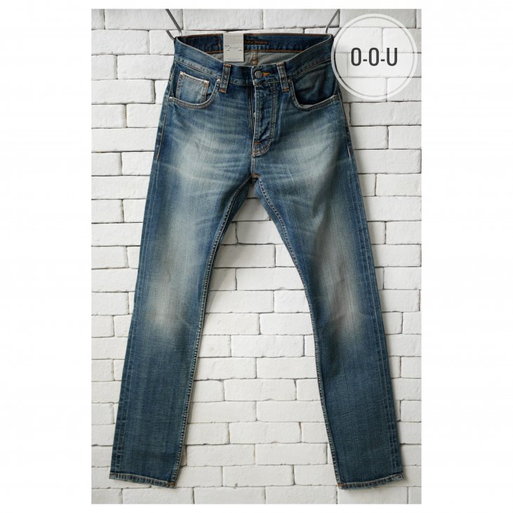 NUDIE JEANS GRIM TIM FREE WORN SELVAGE