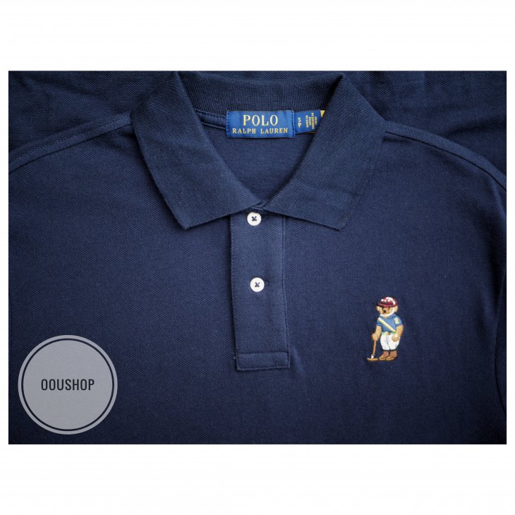 POLO RALPH LAUREN CUSTOM FIT POLO BEAR POLO SHIRT