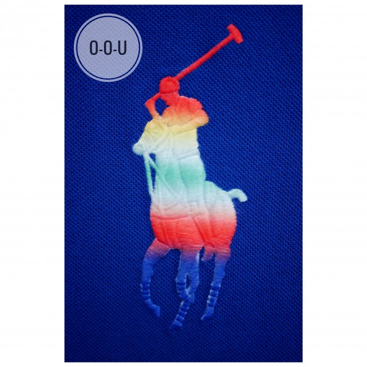 POLO RALPH LAUREN CUSTOM FIT BIG PONY MESH POLO SHIRT
