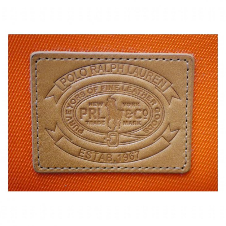 POLO RALPH LAUREN MEN\'S BROWN PEBBLE LEATHER WALLET
