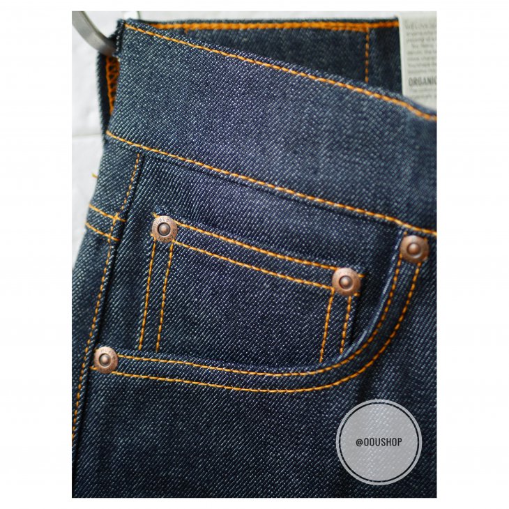 NUDIE JEANS BRUTE KNUT DRY NAVY COMFORT