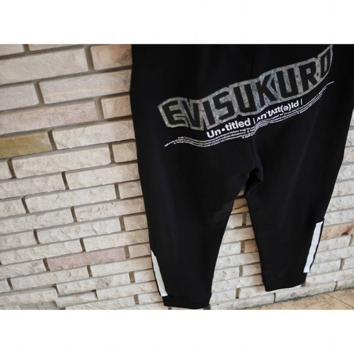 EVISUKURO Untitled Dictionary Backprint Sweatpants
