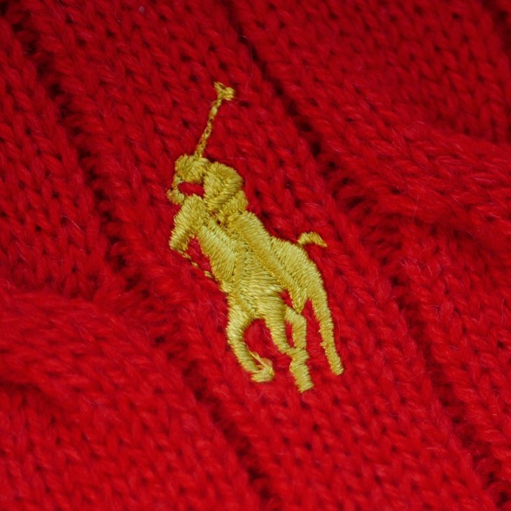 POLO RALPH LAUREN CABLE-KNIT WOOL-CASHMERE JUMPER