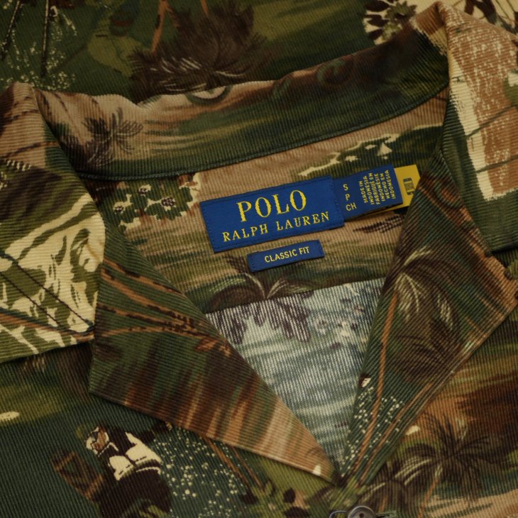 POLO RALPH LAUREN CLASSIC FIT SEA TO SKI CORDUROY SHIRT