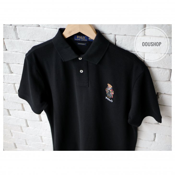 POLO RALPH LAUREN CUSTOM SILM FIT POLO BEAR POLO SHIRT