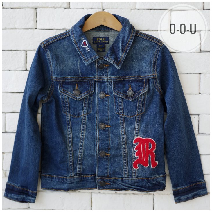 POLO RALPH LAUREN KIDS DENIM TRUCKER JACKET