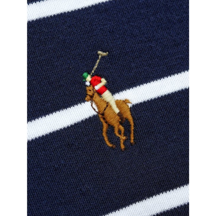 POLO RALPH LAUREN CUSTOM SLIM STRIPED SOFT COTTON T-SHIRT SHIRT