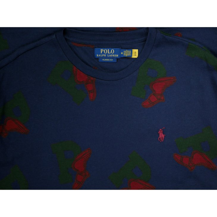 POLO RALPH LAUREN CLASSIC FIT P-WING JERSEY T-SHIRT