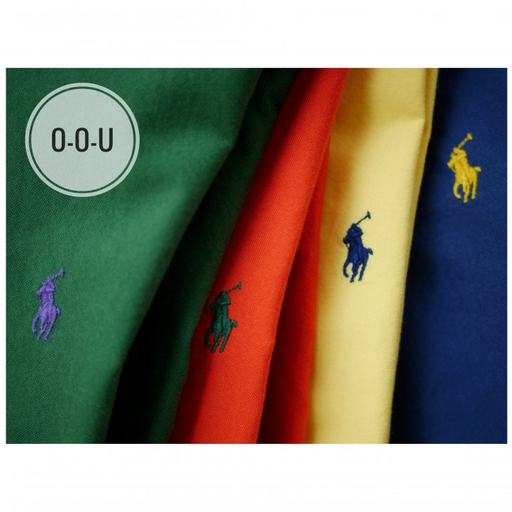 POLO RALPH LAUREN SLIM FIT GARMENT-DYED OXFORD SHIRT