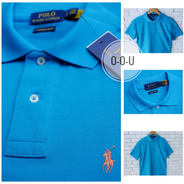 POLO RALPH LAUREN CUSTOM SLIM FIT POLO SHIRT
