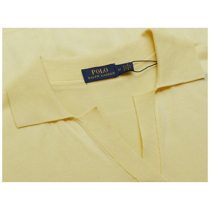 POLO RALPH LAUREN WOMEN SHRUNKEN FIT TERRY POLO SHIRT