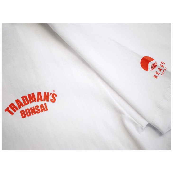BEAMS X TRADMAN'S BONSAI COTTON T-SHIRT