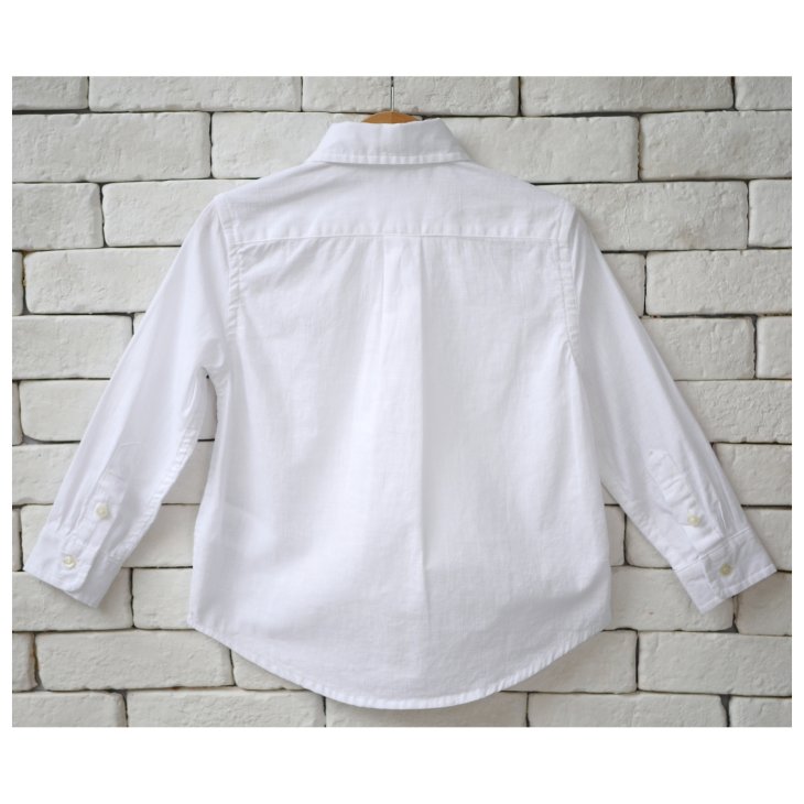 POLO RALPH LAUREN KIDS LINEN COTTON SHIRT