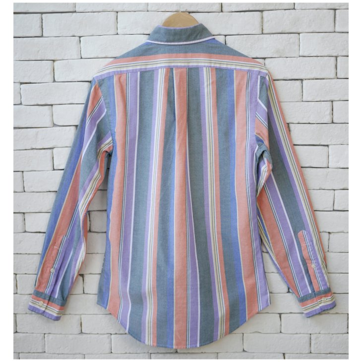 POLO RALPH LAUREN CUSTOM FIT STRIPED OXFORD SHIRT