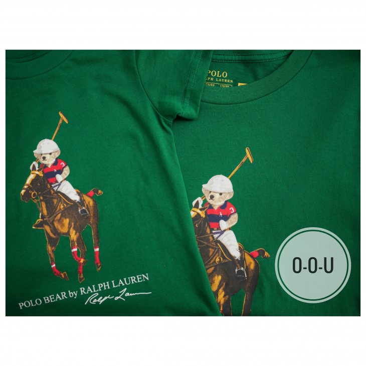 POLO RALPH LAUREN BOYS POLO BEAR & BIG PONY COTTON T-SHIRT