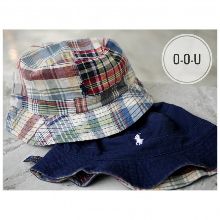 POLO RALPH LAUREN REVERSIBLE MADRAS BUCKET HAT