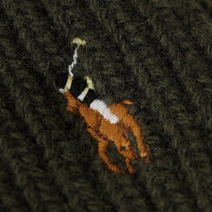 POLO RALPH LAUREN SIGNATURE PONY WOOL-BLEND BEANIE