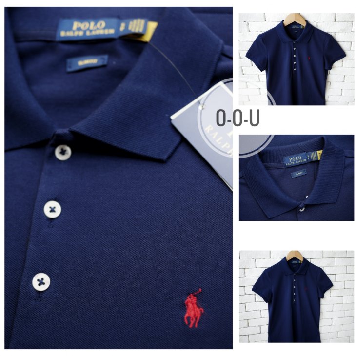 POLO RALPH LAUREN WOMEN SLIM FIT STRETCH POLO SHIRT