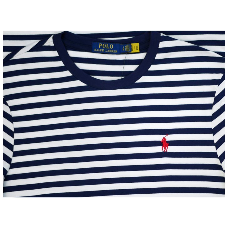 POLO RALPH LAUREN STRIPED JERSEY T-SHIRT
