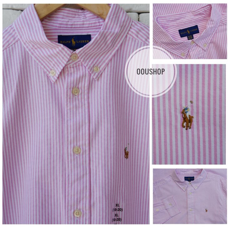 POLO RALPH LAUREN STRIPED BOYS COTTON SHIRT