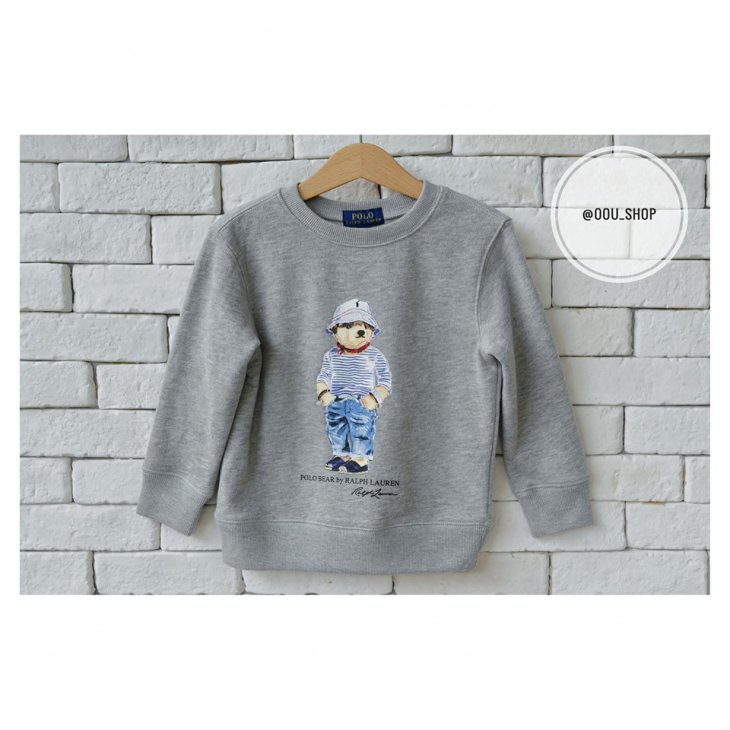 POLO RALPH LAUREN POLO BEAR KIDS SWEATSHIRTS