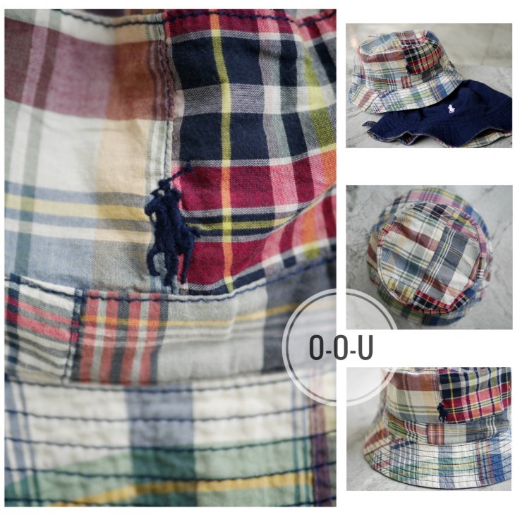 POLO RALPH LAUREN REVERSIBLE MADRAS BUCKET HAT