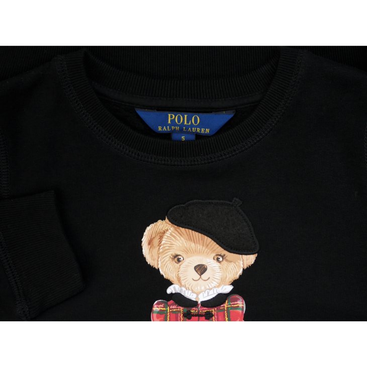 POLO RALPH LAUREN KIDS POLO BEAR FLEECE SWEATSHIRT