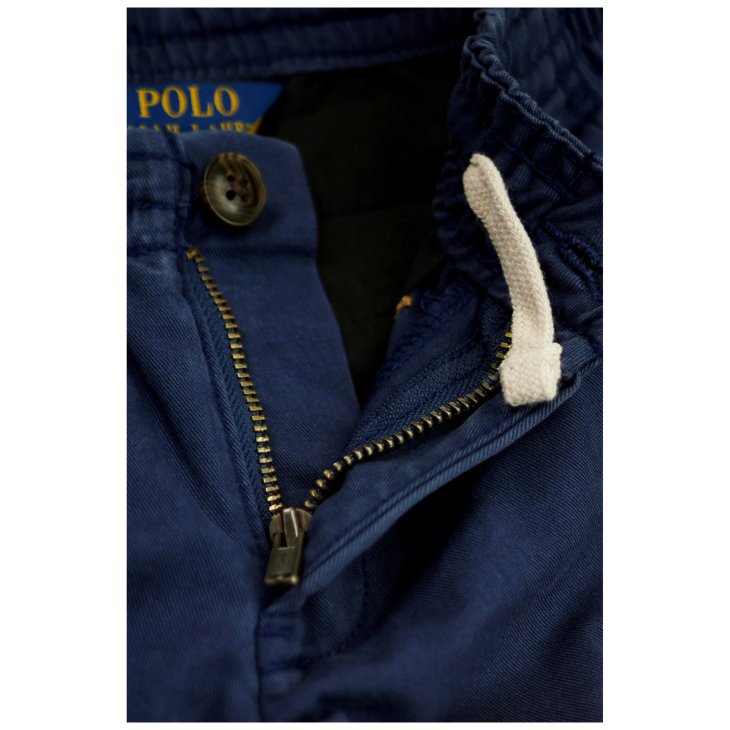 POLO RALPH LAUREN KIDS POLO PREPSTER EMBROIDERED CHINO SHORT