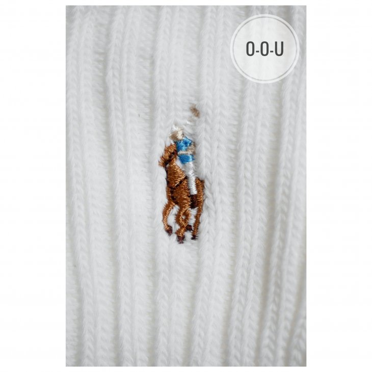 POLO RALPH LAUREN X BEAMS DOUBLE PONY RIB SOX
