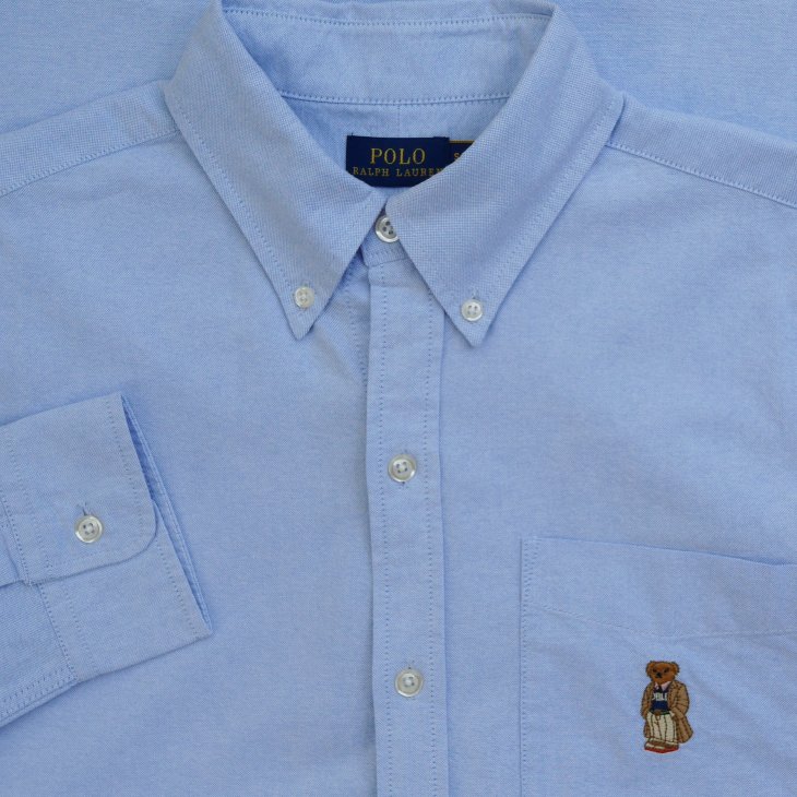 POLO RALPH LAUREN CLASSIC FIT POLO BEAR OXFORD SHIRT
