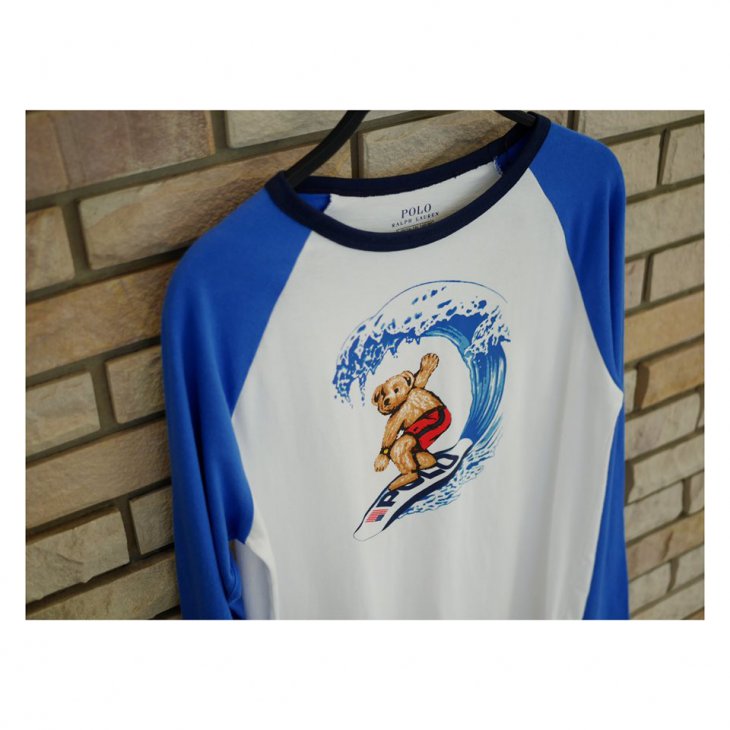 POLO RALPH LAUREN POLO BEAR BOYS COTTON T-SHIRT