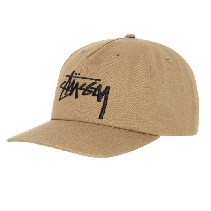 STUSSY MID-DEPTH BIG STOCK SNAPBACK CAP