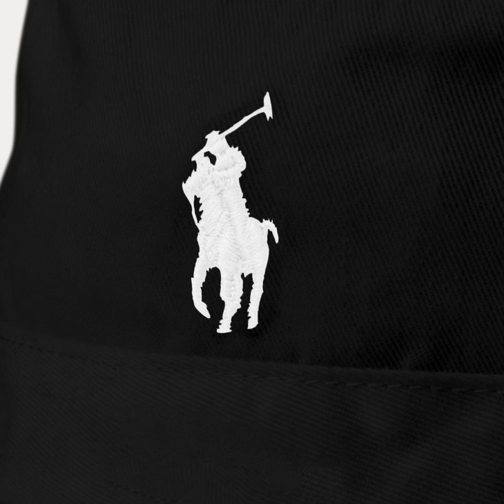 POLO RALPH LAUREN COTTON CHINO BUCKET HAT