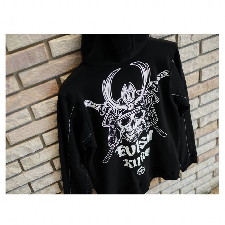 EVISU Souvenir Piping Zip-up Hoodie