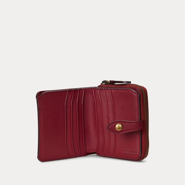 POLO RALPH LAUREN POLO BEAR COMPACT WALLET