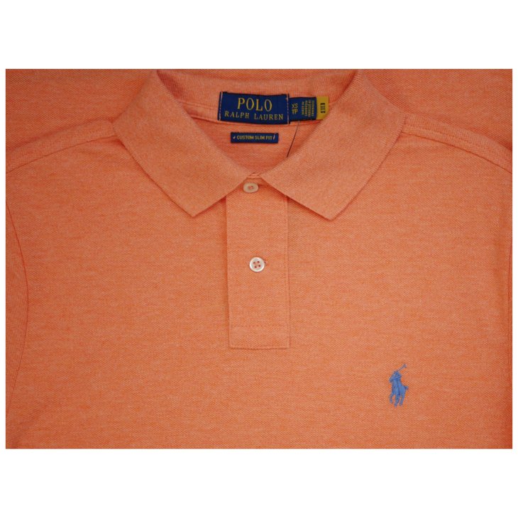 POLO RALPH LAUREN CUSTOM SLIM FIT POLO SHIRT