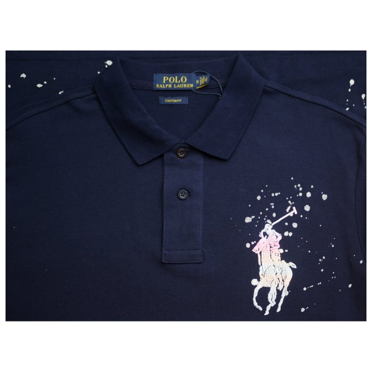 POLO RALPH LAUREN CUSTOM FIT BIG PONY POLO SHIRT