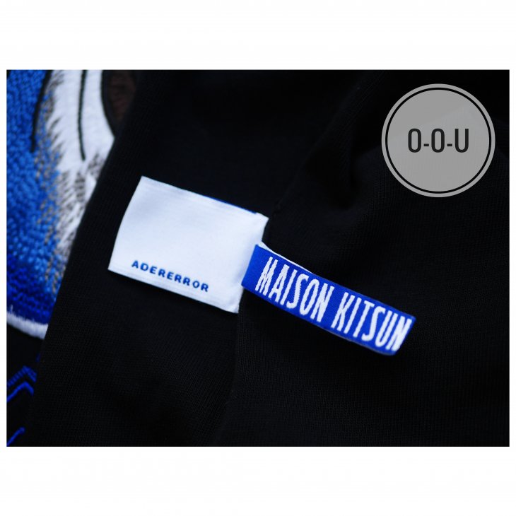 MAISON KITSUNÉ X ADER ERROR YAWN FOX T-SHIRT