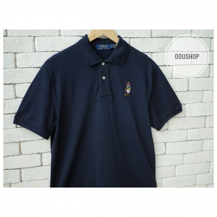 POLO RALPH LAUREN CUSTOM FIT POLO BEAR POLO SHIRT