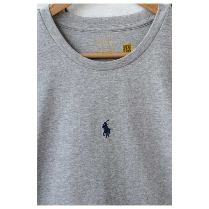 POLO RALPH LAUREN CUSTOM FIT JERSEY CREWNECK T-SHIRT