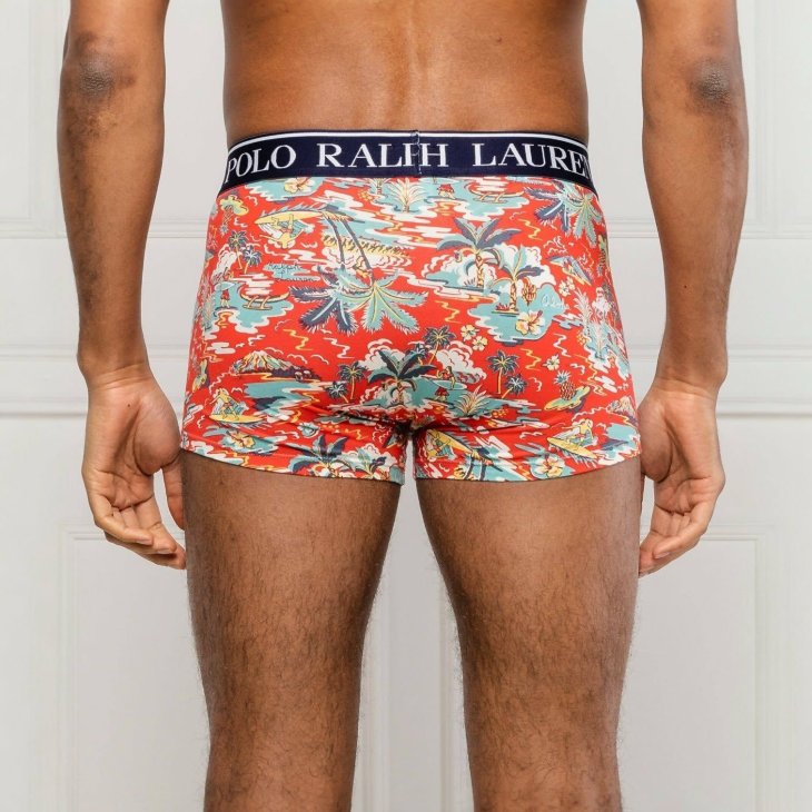POLO RALPH LAUREN COTTON BLEND TRUNKS