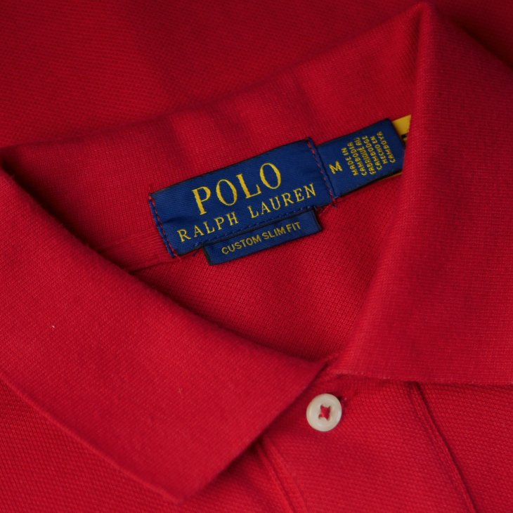 POLO RALPH LAUREN CUSTOM SLIM FIT LUNAR NEW YEAR TRIPLE PONY POLO SHIRT