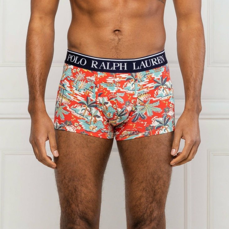 POLO RALPH LAUREN COTTON BLEND TRUNKS