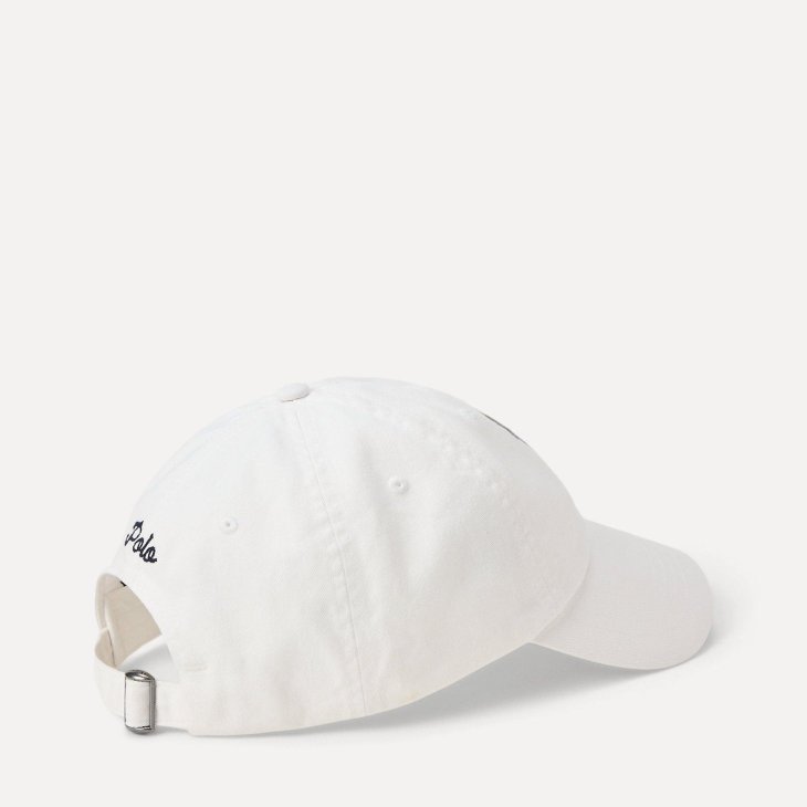 POLO RALPH LAUREN DOG-EMBROIDERED TWILL BALL CAP