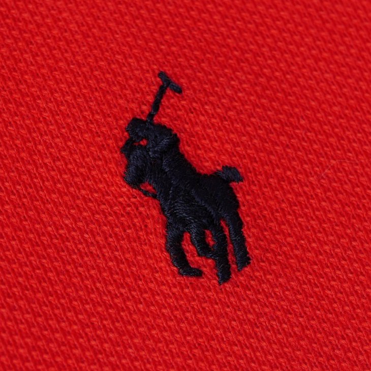 POLO RALPH LAUREN GIRLS COTTON MESH POLO DRESS